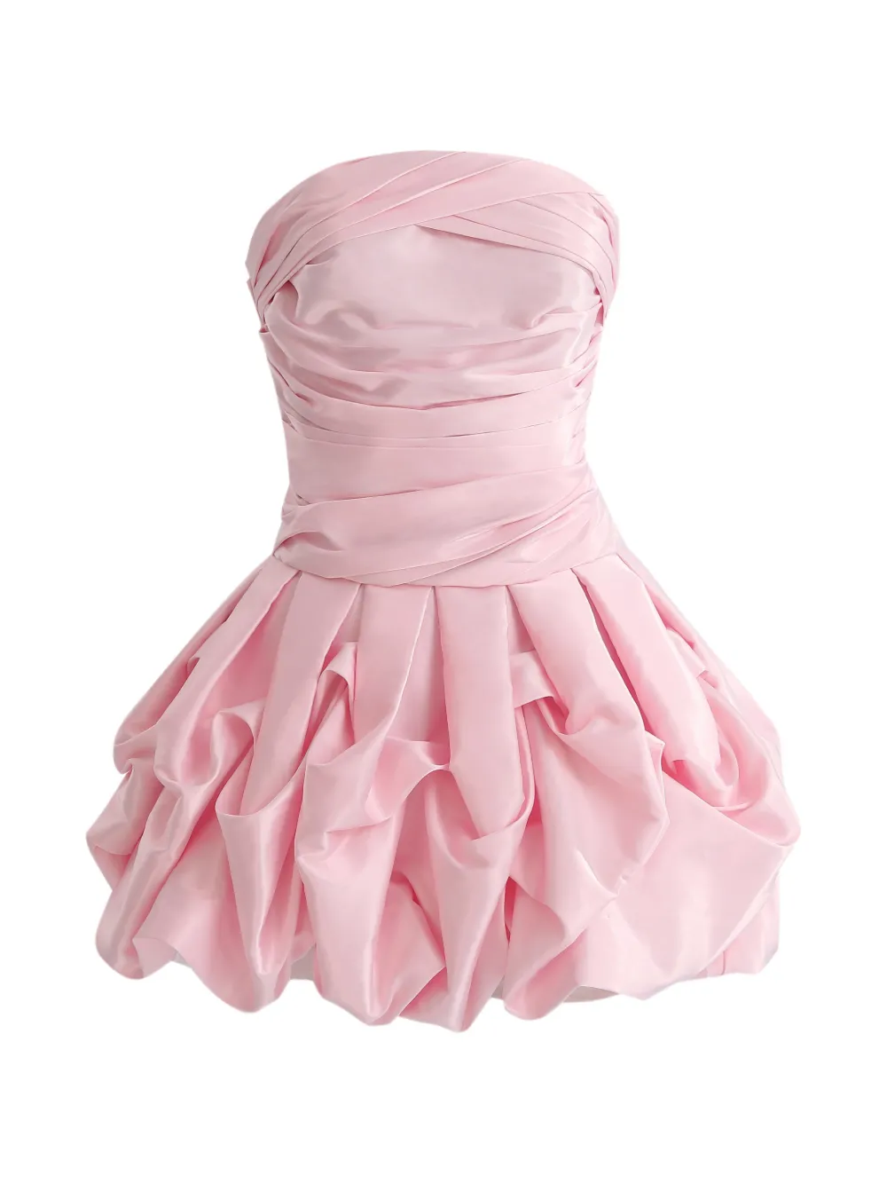 Tulleen strapless dress - Rosa