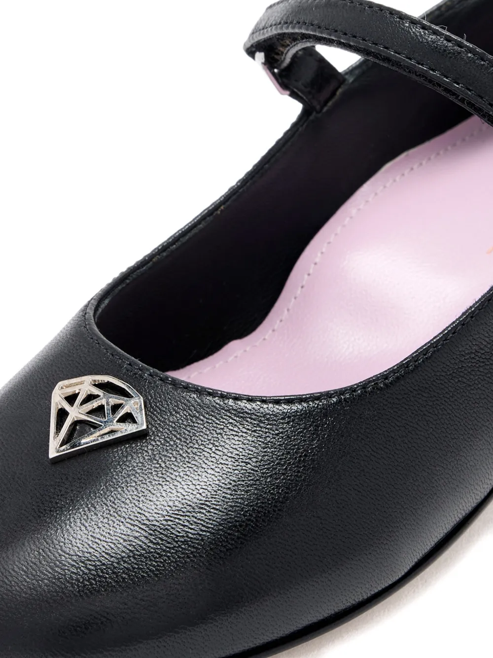 TITI ADESA Ballerina's verfraaid met diamanten Zwart