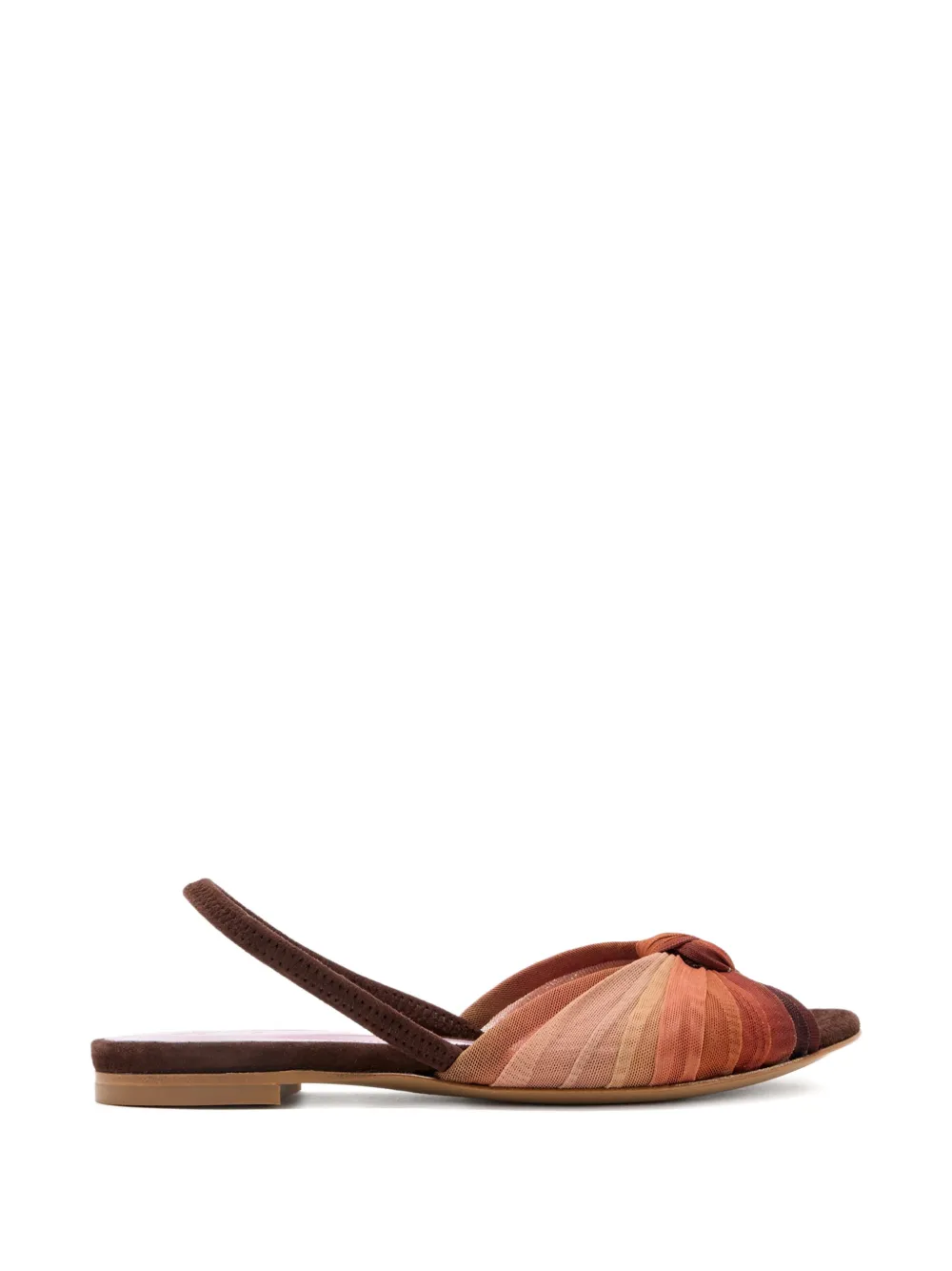 TITI ADESA knot-detail sandals - Marrone