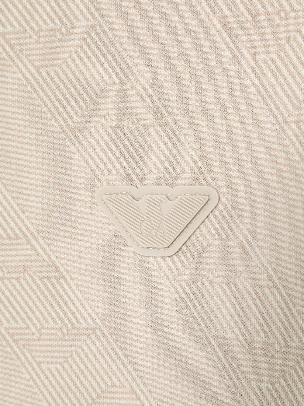 Emporio Armani Kids Hoodie met rits Beige