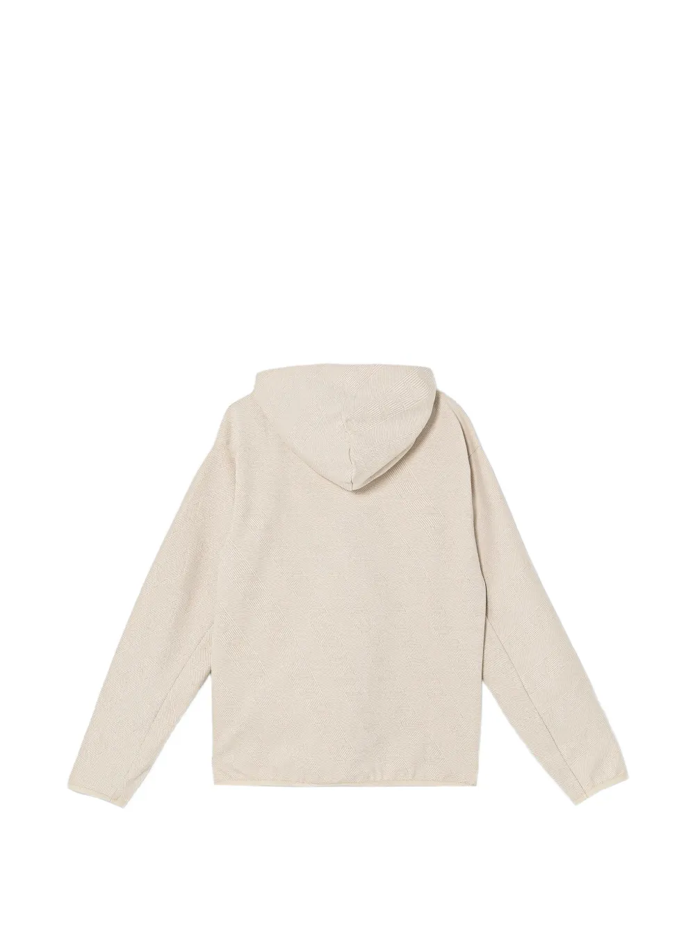 Emporio Armani Kids Hoodie met rits Beige