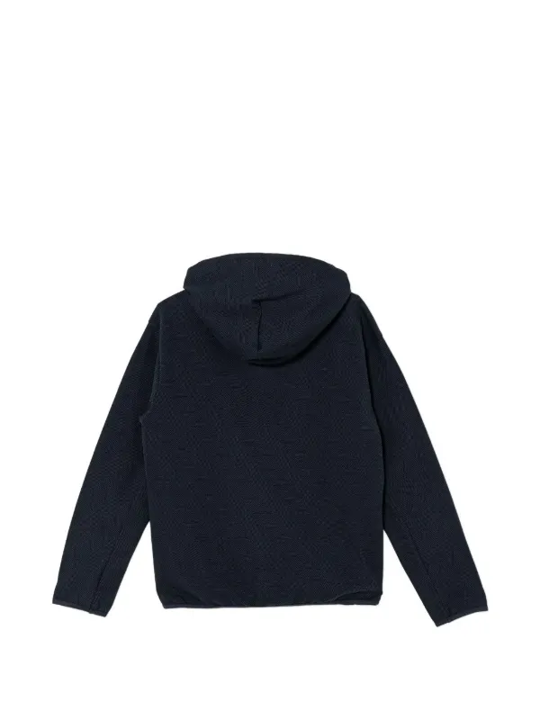 Emporio Armani Kids ジップアップ パーカー | ブルー | FARFETCH JP