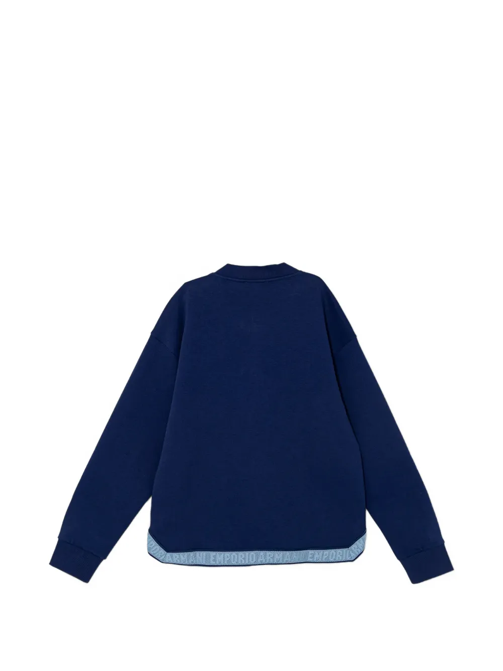 Emporio Armani Kids Jack met logopatch Blauw