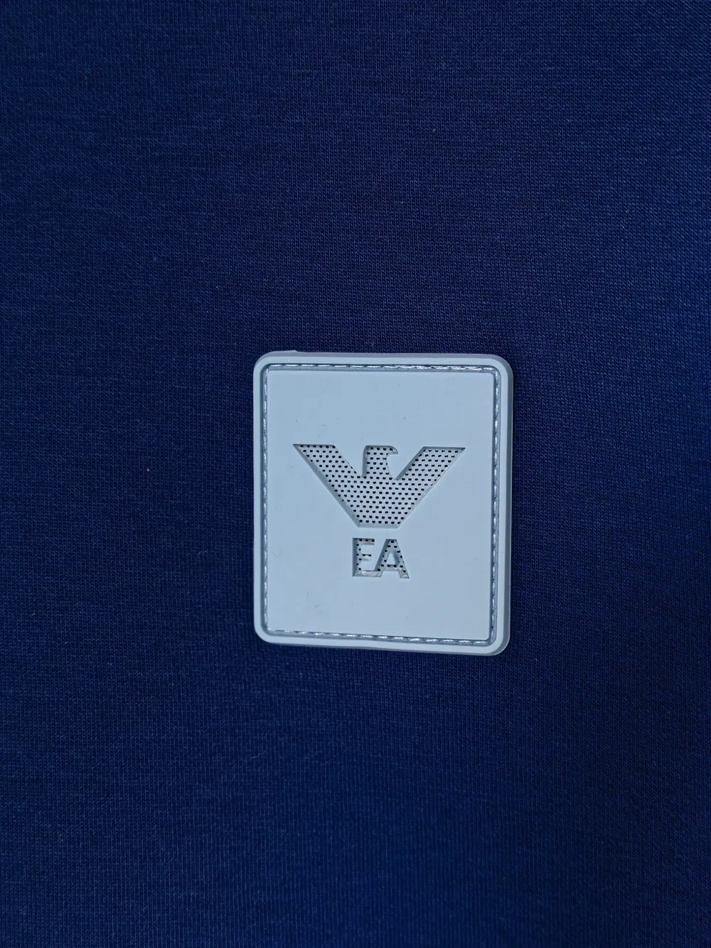 Emporio Armani Kids Jack met logopatch Blauw