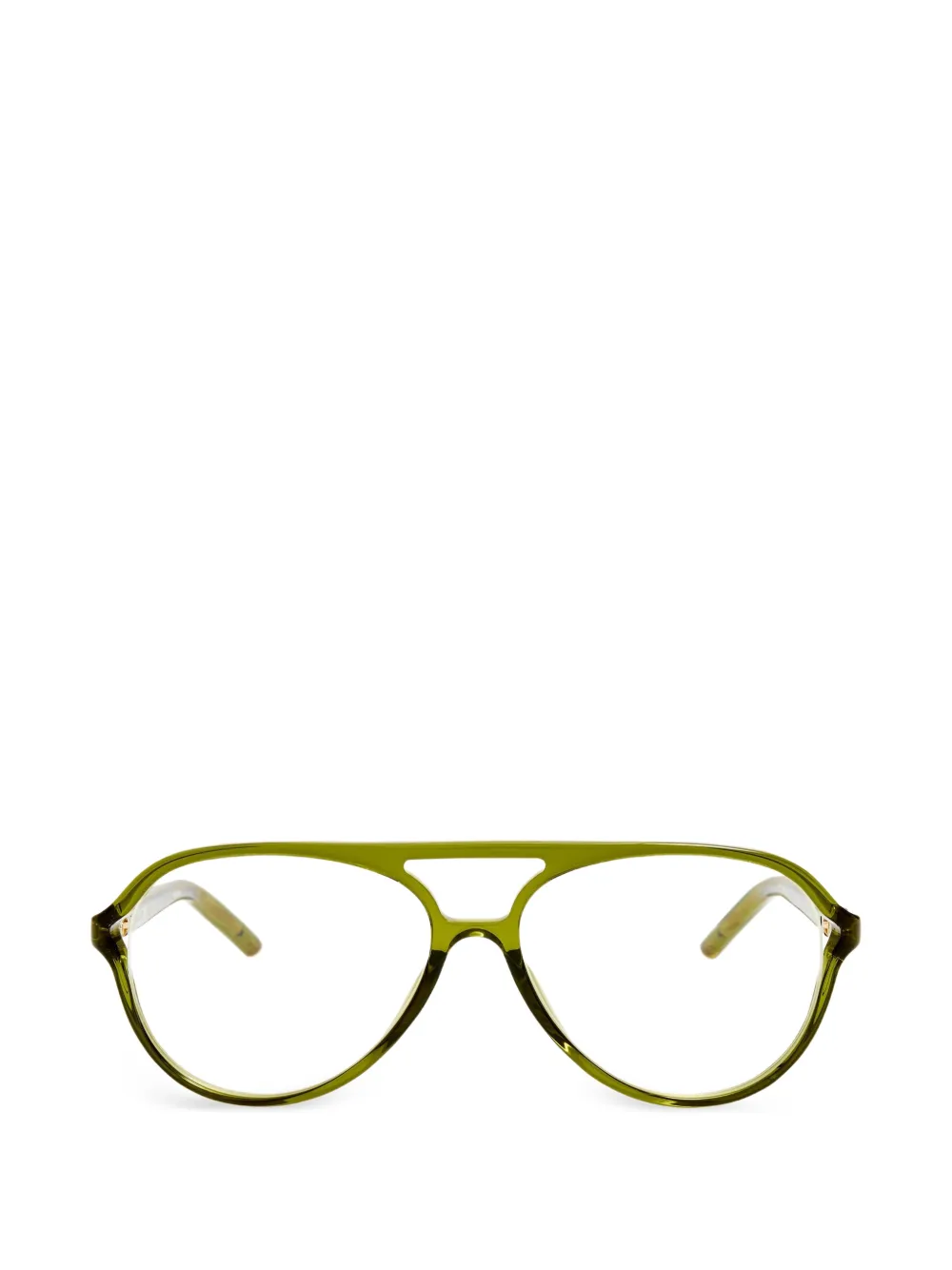 Jacquemus pilot frame glasses - Verde
