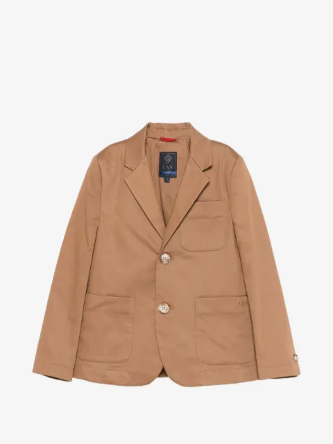 Fay Kids button chest-pocket jacket
