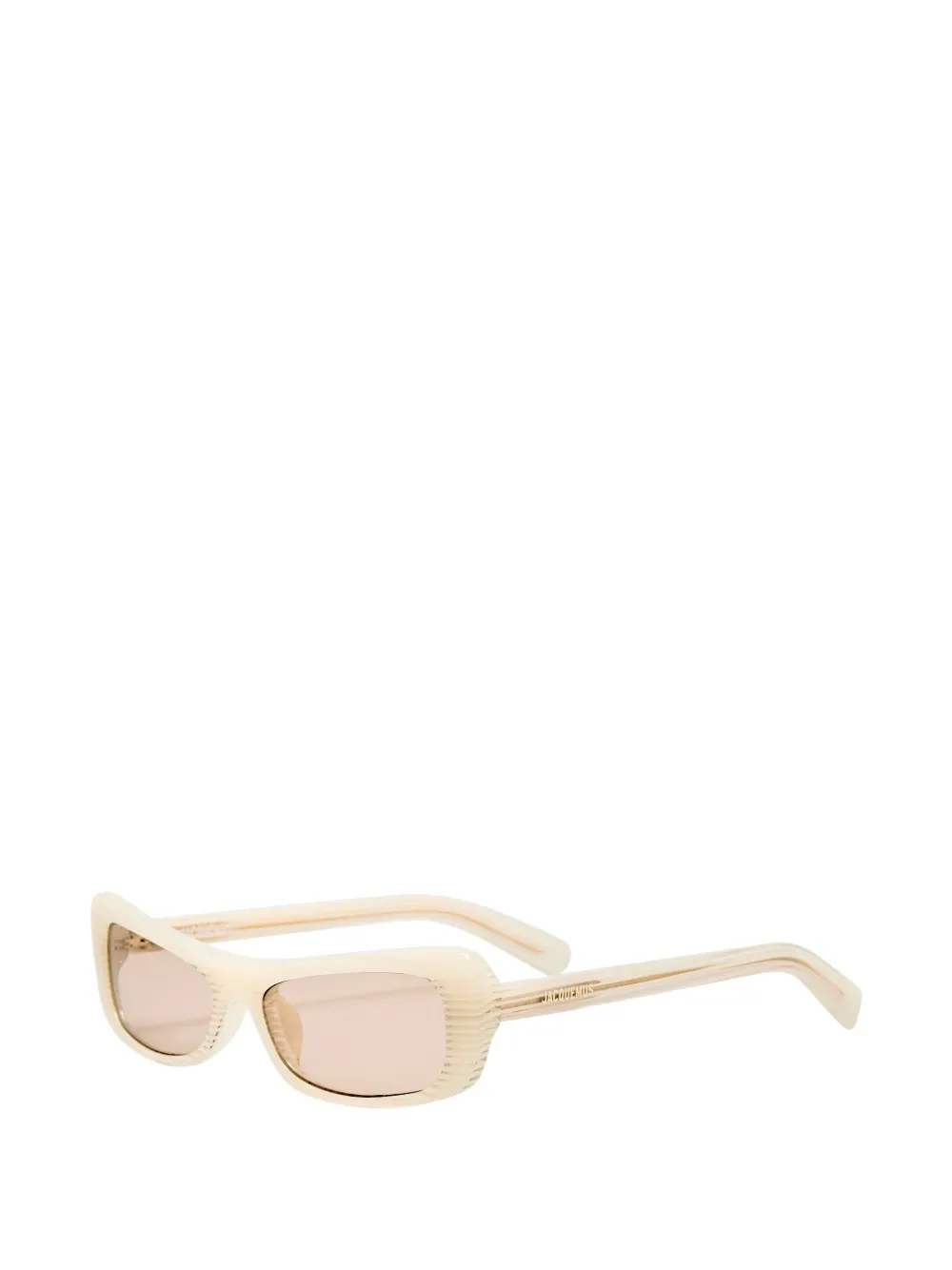  Jacquemus Rectangle Sunglasses - Neutrals 