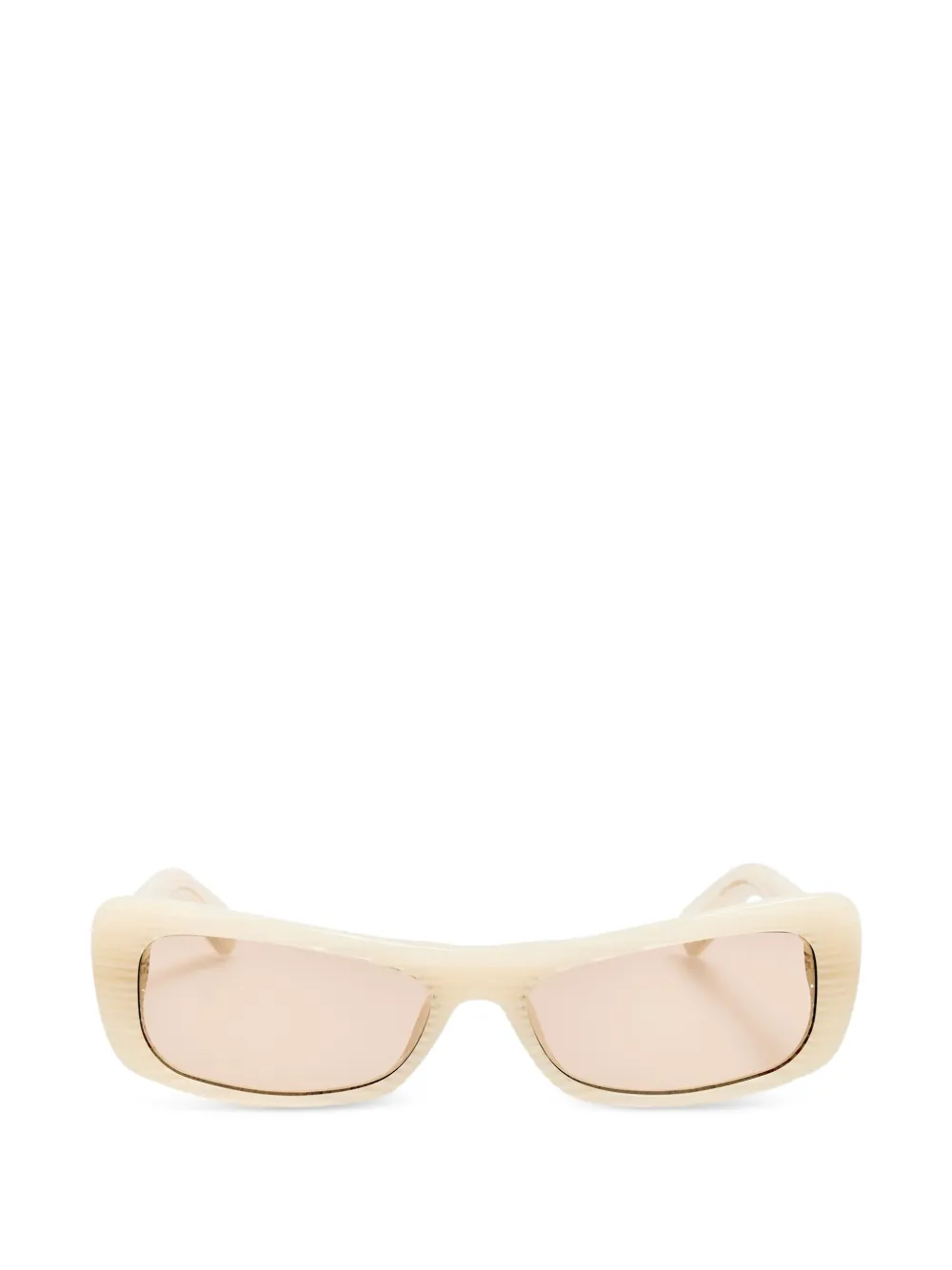 Jacquemus rectangle sunglasses - Toni neutri