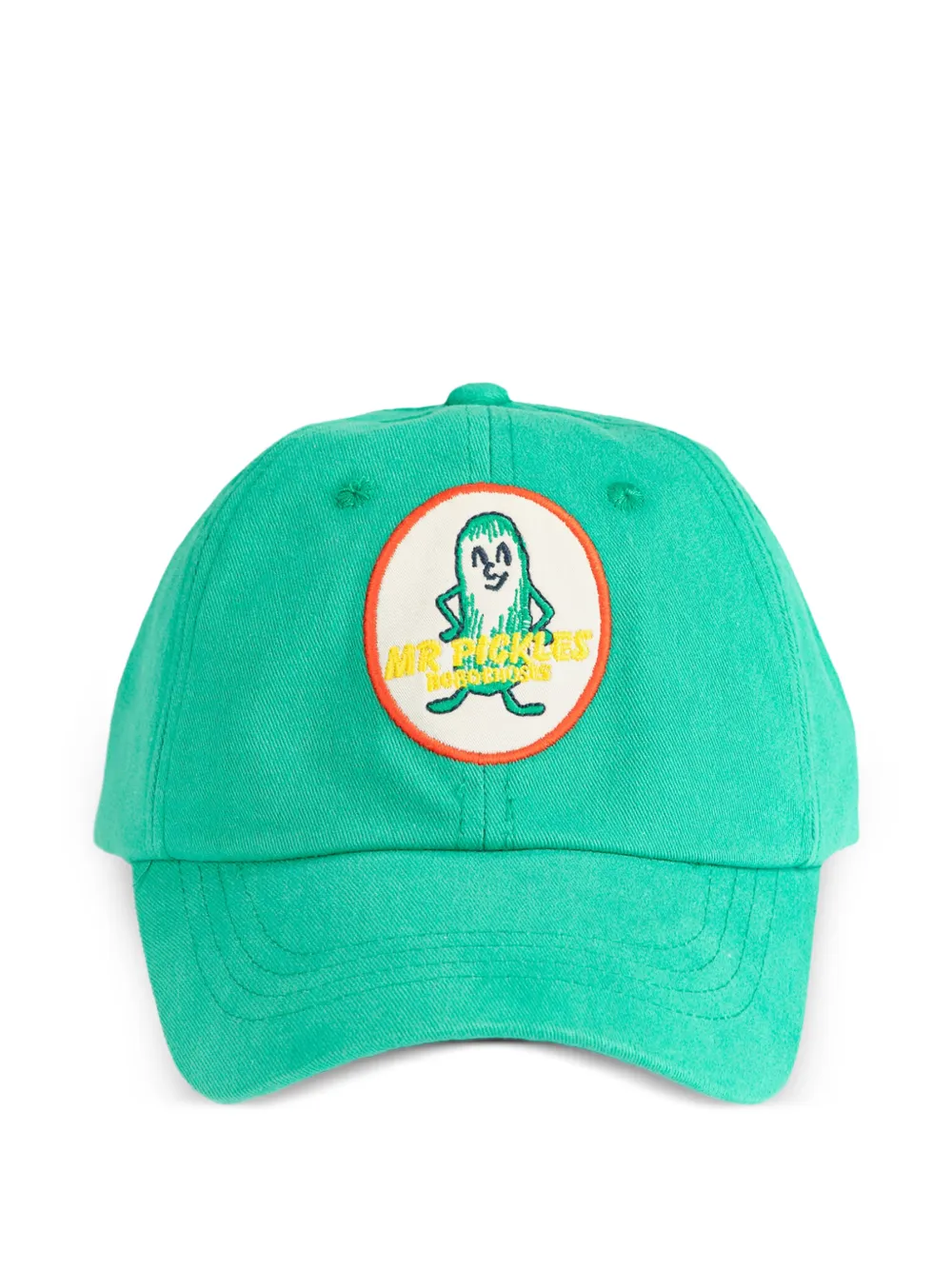 Bobo Choses appliqued baseball cap - Verde