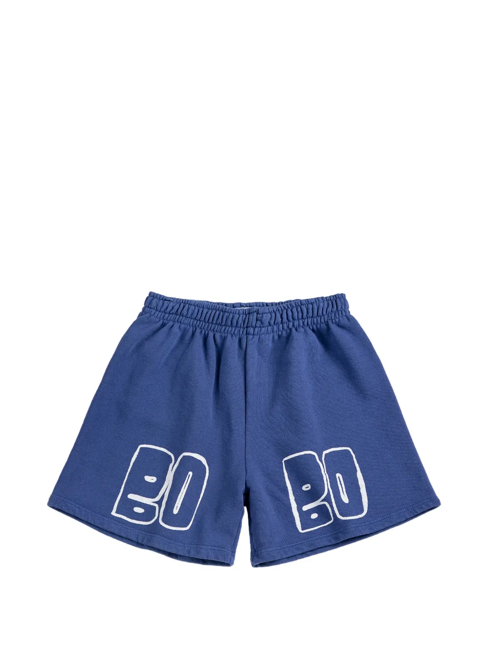 Bobo Choses logo-print shorts - Blu
