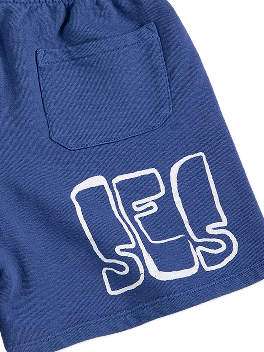 Bobo Choses Shorts met logoprint Blauw
