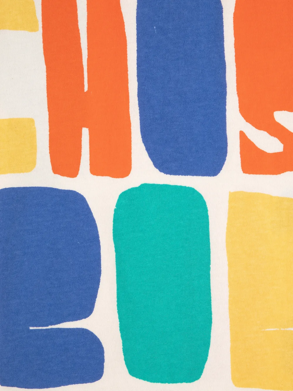 Bobo Choses T-shirt met print en korte mouwen Wit