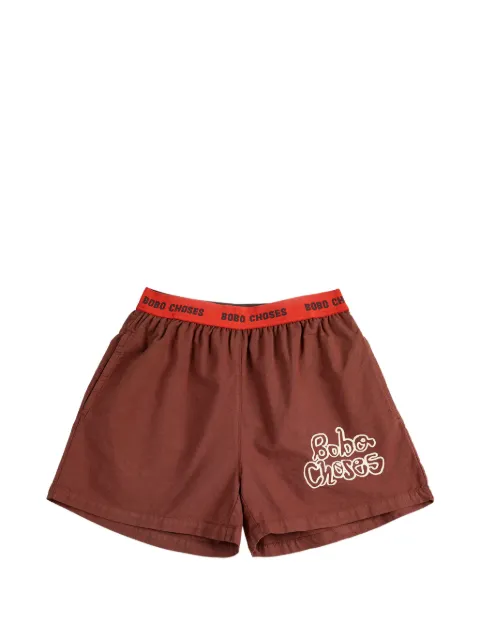 Bobo Choses logo-detail shorts