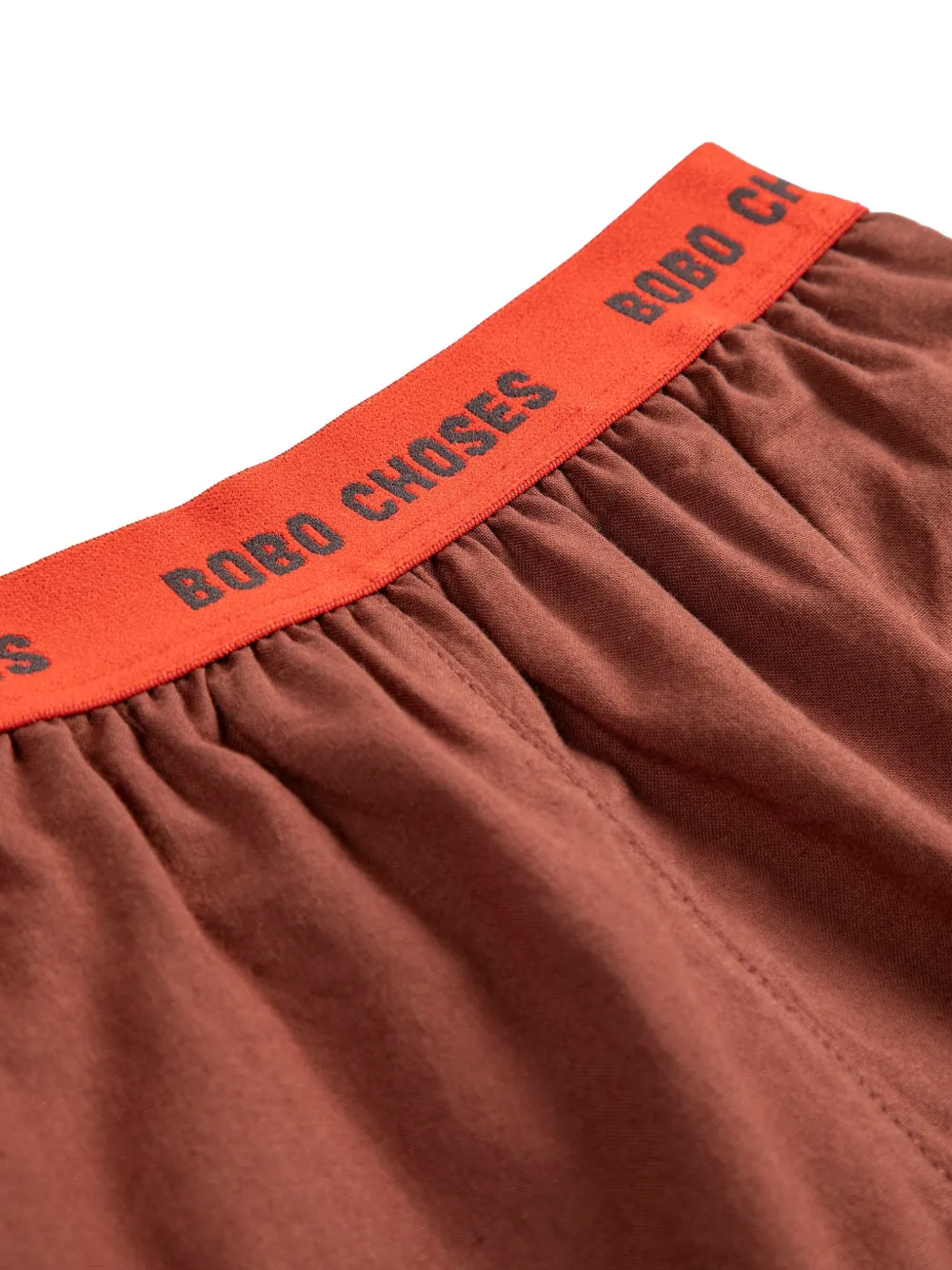 Bobo Choses Shorts met logo Bruin