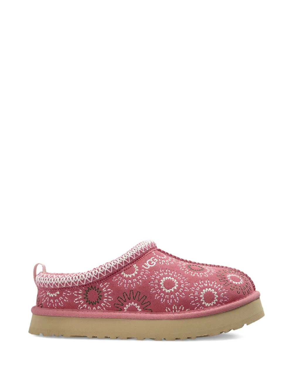 UGG Kids Tazz Sun Stitch laarzen Roze