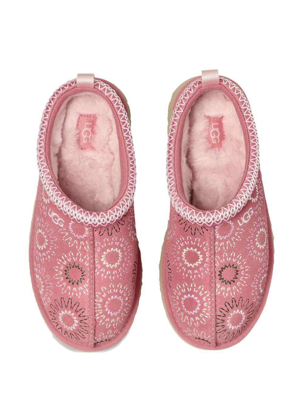 UGG Kids Tazz Sun Stitch laarzen Roze