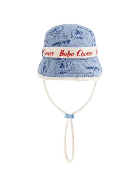 Bobo Choses patterned trim hat
