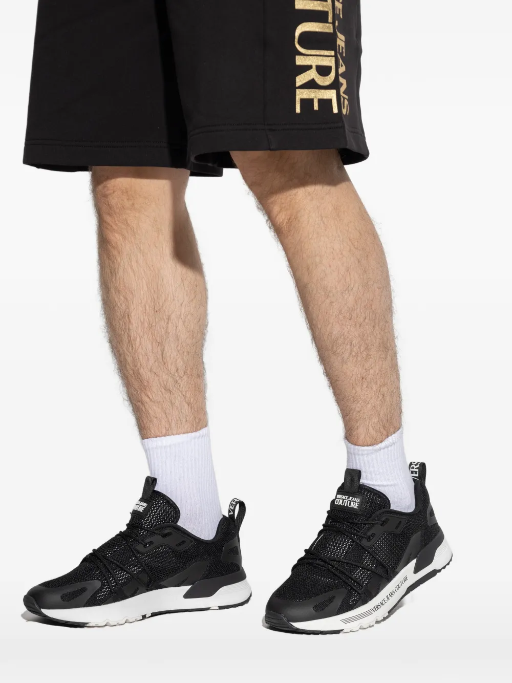 Versace Jeans Couture Fondo Dynamic sneakers Zwart