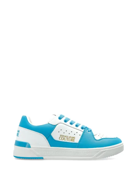Versace Jeans Couture leather logo sneakers