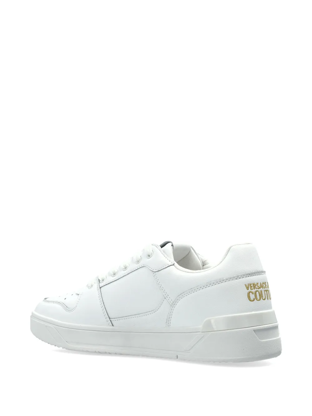 Versace Jeans Couture logo-print sneakers Wit