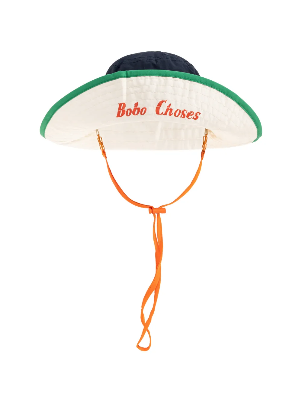 Bobo Choses quilted brim hat - Blu