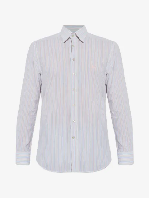 ETRO striped logo shirt