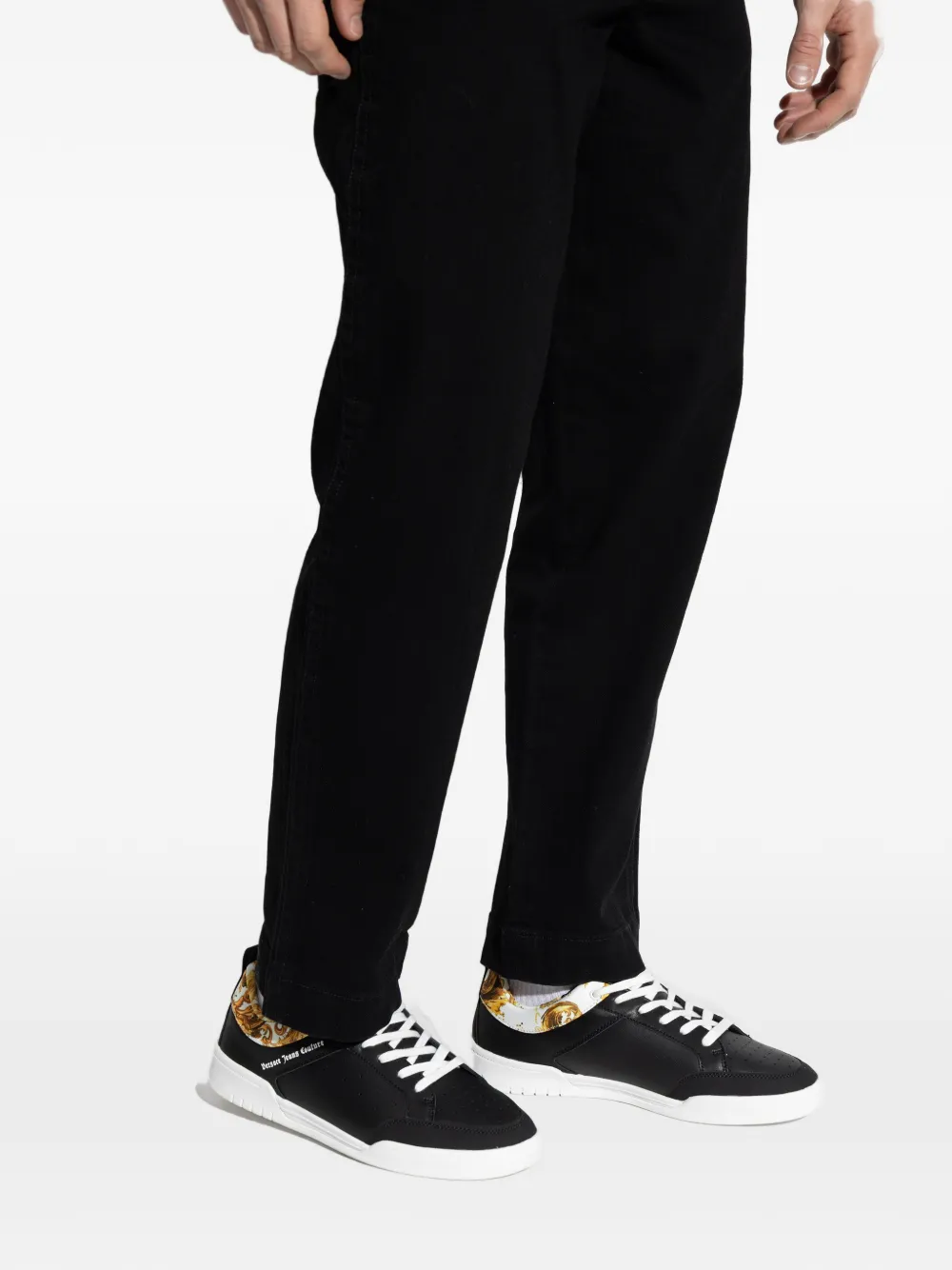 Versace Jeans Couture Fondo Brooklyn sneakers Zwart