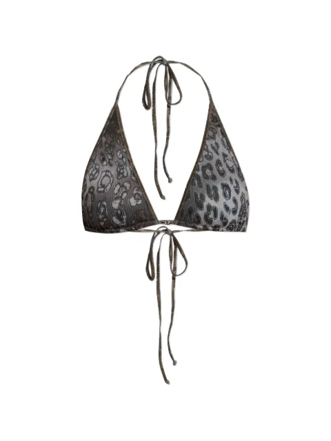 Diesel Corinne-Utlt printed triangle bikini top