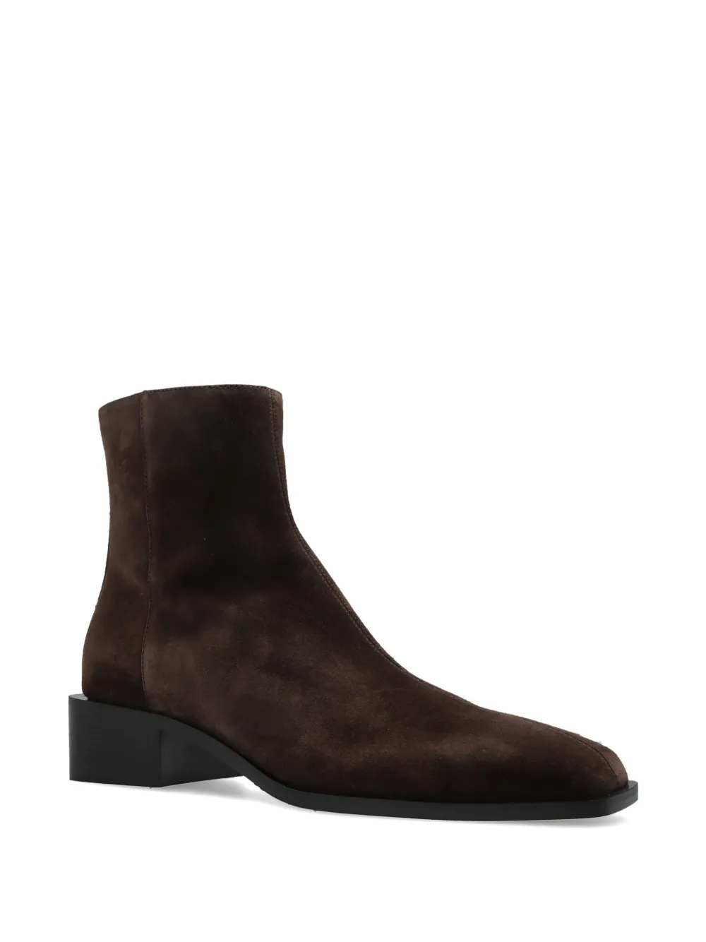 Giuseppe Zanotti square toe zipped boots Bruin