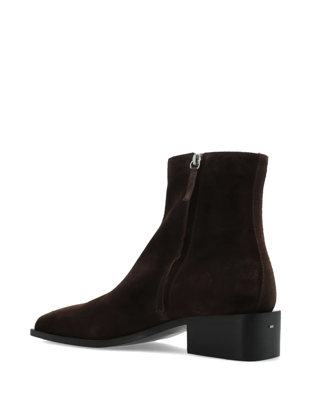 Giuseppe Zanotti square toe zipped boots Bruin