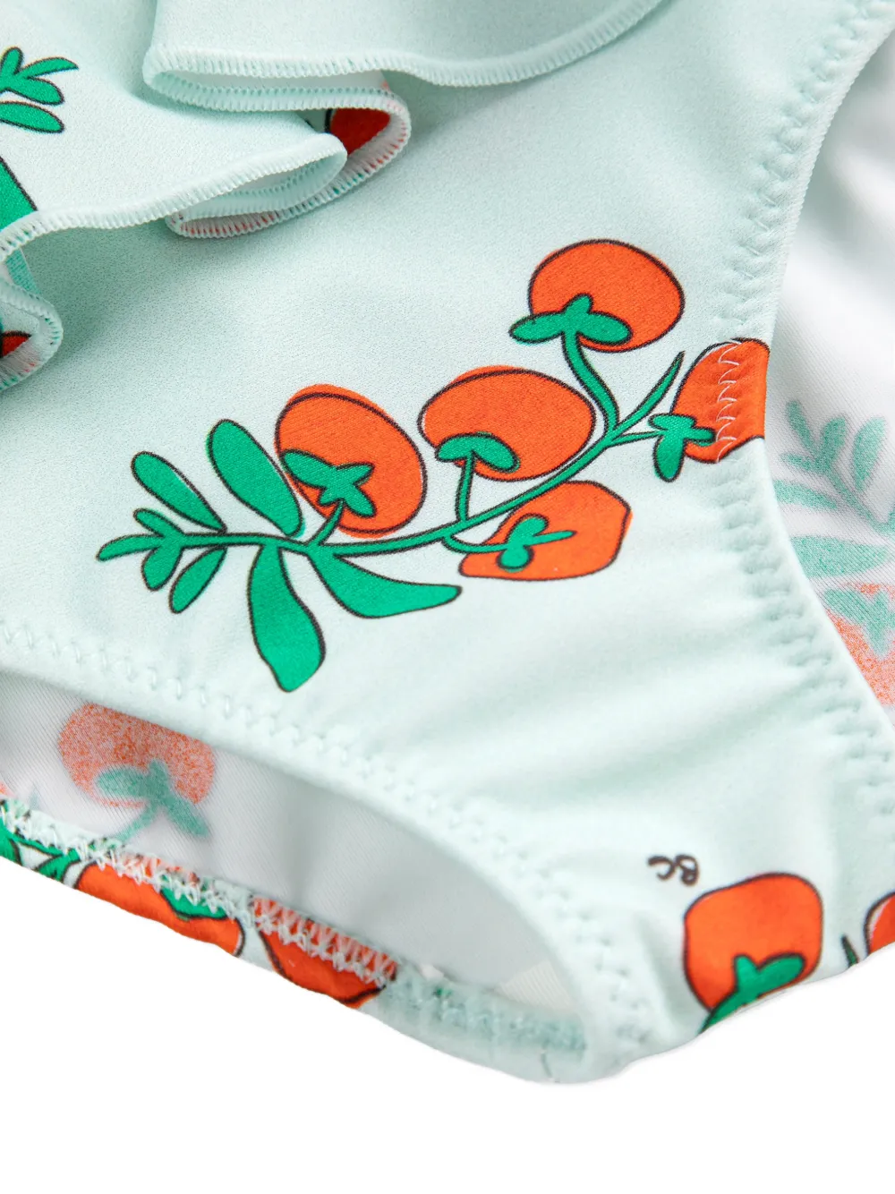 Tomato-Print Trunks