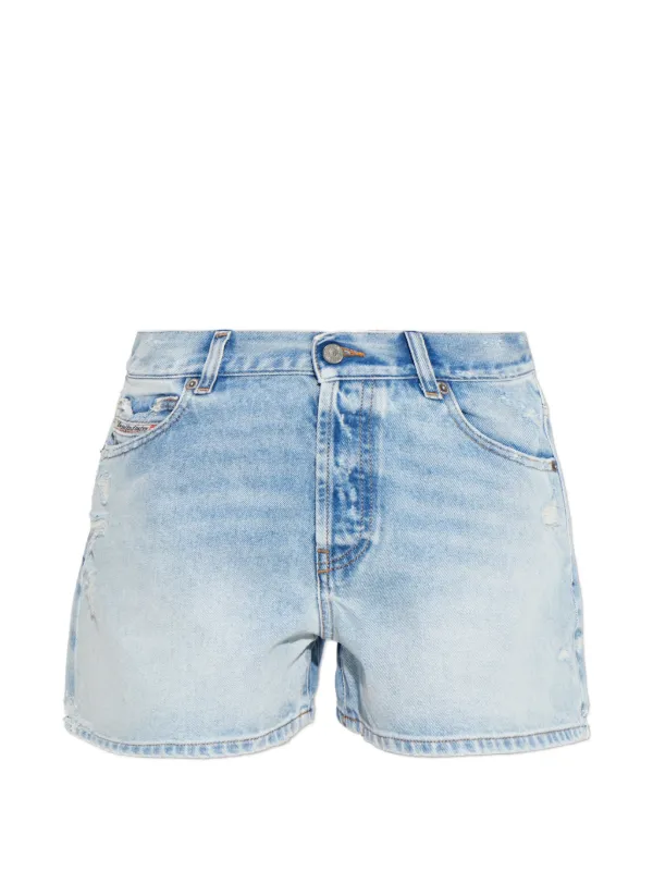Diesel De-Helios ダメージ デニムショーツ | ブルー | FARFETCH JP
