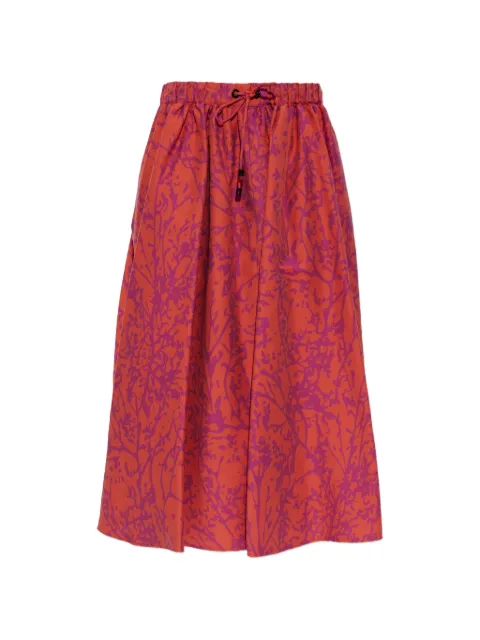 Max Mara floral print skirt