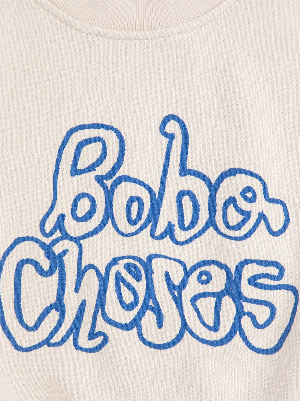 Bobo Choses Sweater met grafische print Beige
