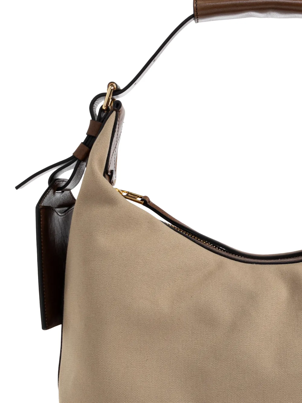 Moschino Shopper met handvat Beige