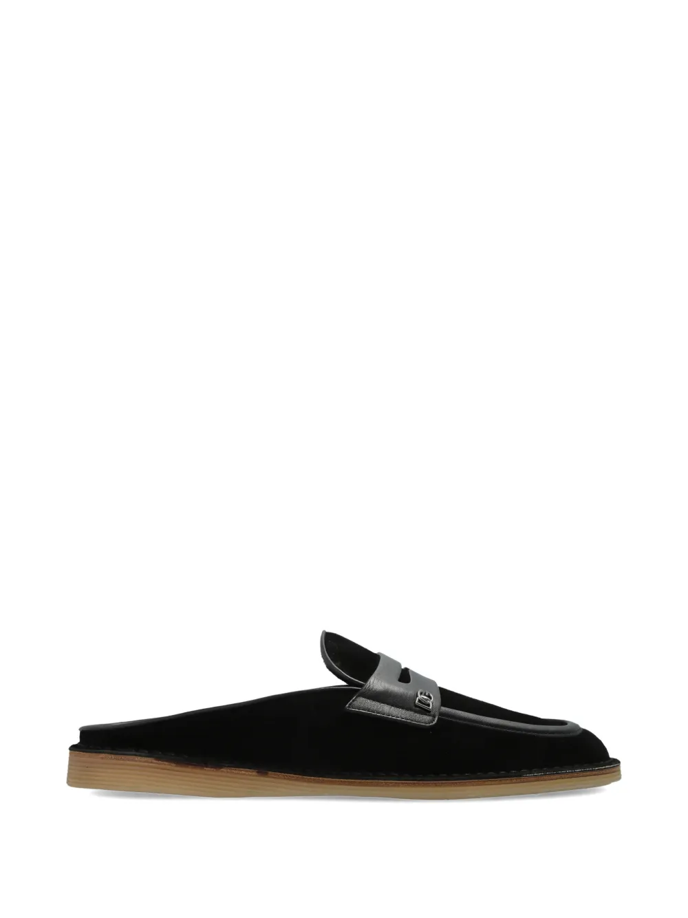 Dolce & Gabbana suede mules - Nero