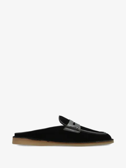 Dolce & Gabbana suede mules