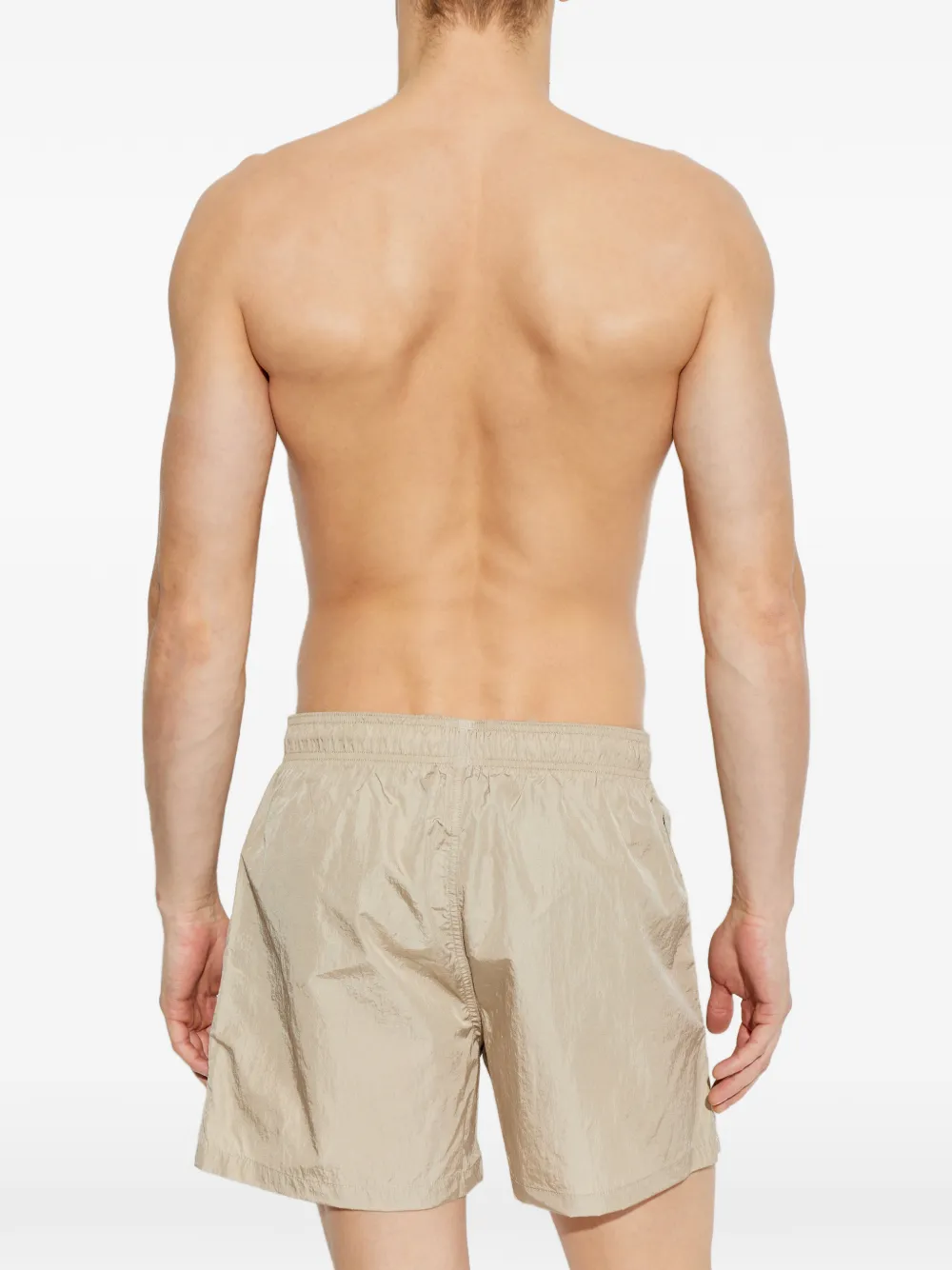 Emporio Armani Zwembroek met trekkoord Beige