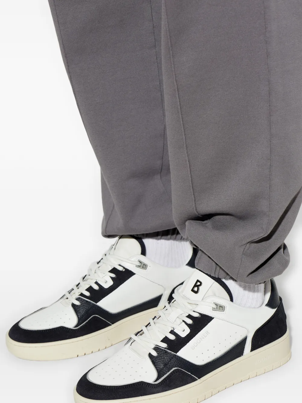 BOGNER Los Angeles sneakers met vlakken Blauw