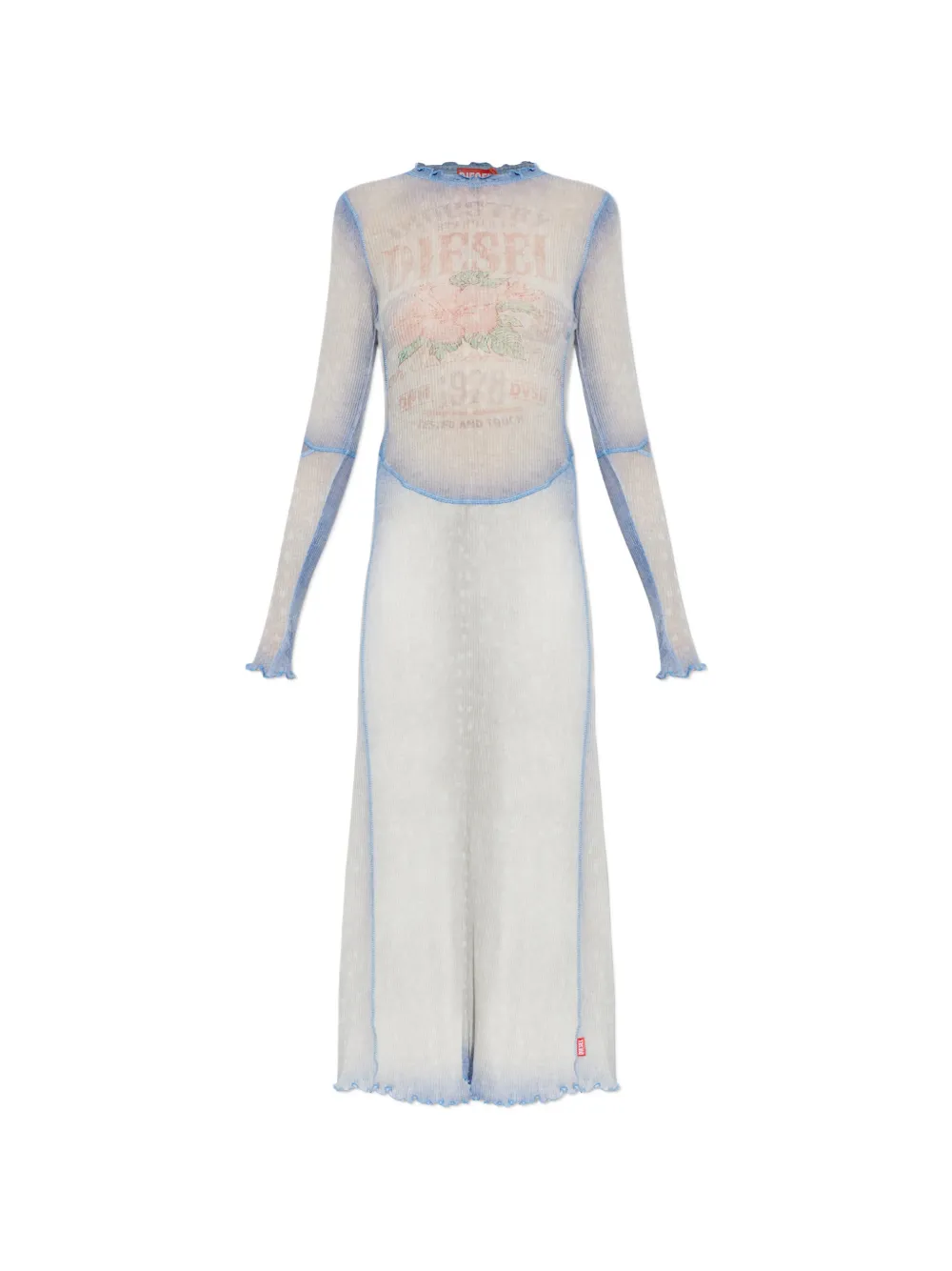 Diesel D-Anila floral print d-anila dress - Neutrals