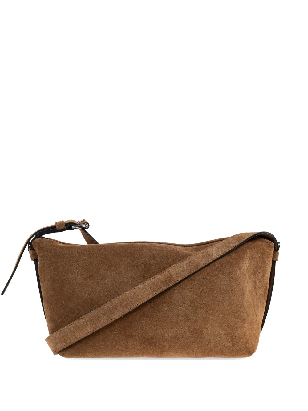 Moschino leather zip tote bag - Marrone
