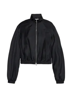 Marc Jacobs レザー ボンバージャケット | ブラック | FARFETCH JP