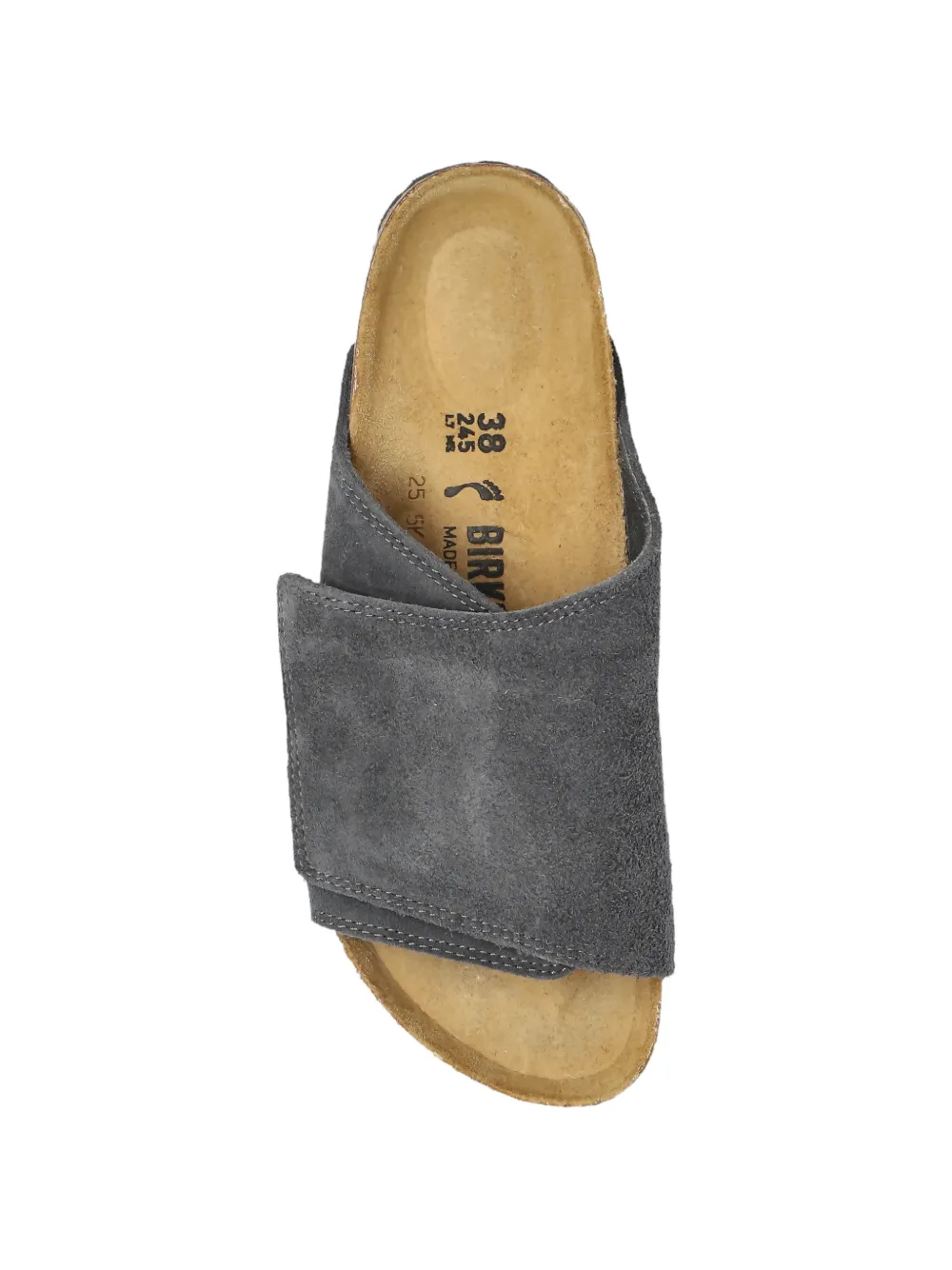 Birkenstock Solana VL sandalen met overlappend bandje Grijs
