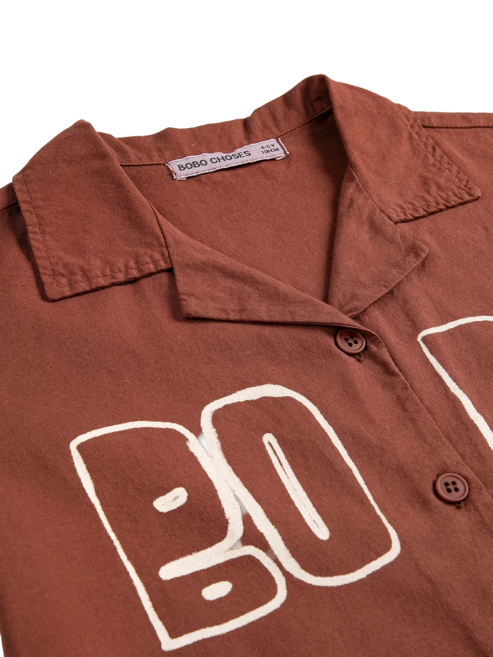  Bobo Choses Buttoned Shirt - Brown 