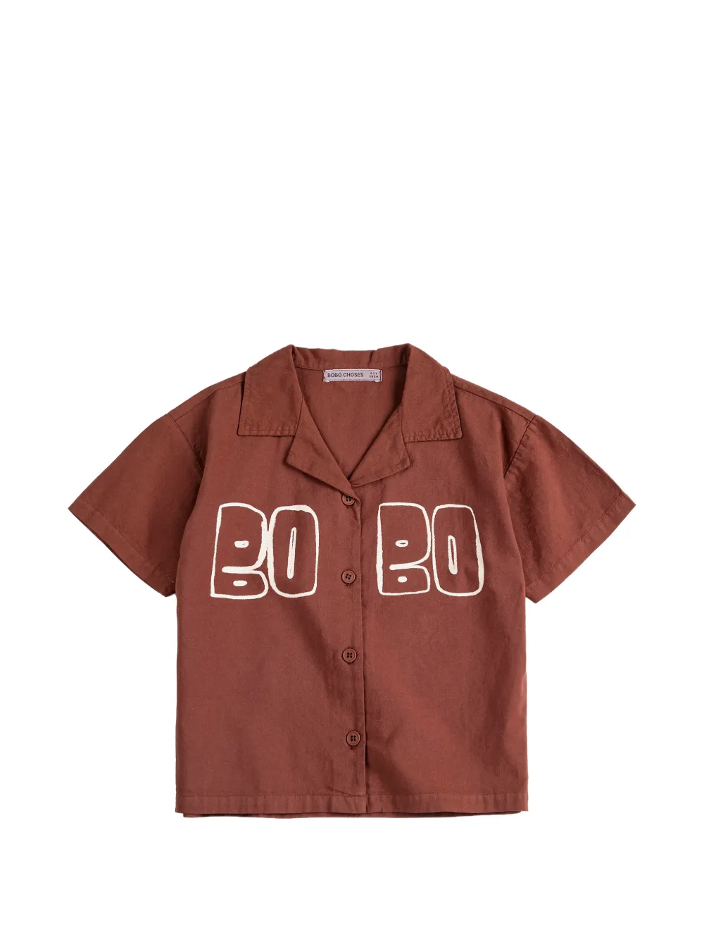 Bobo Choses buttoned shirt - Marrone