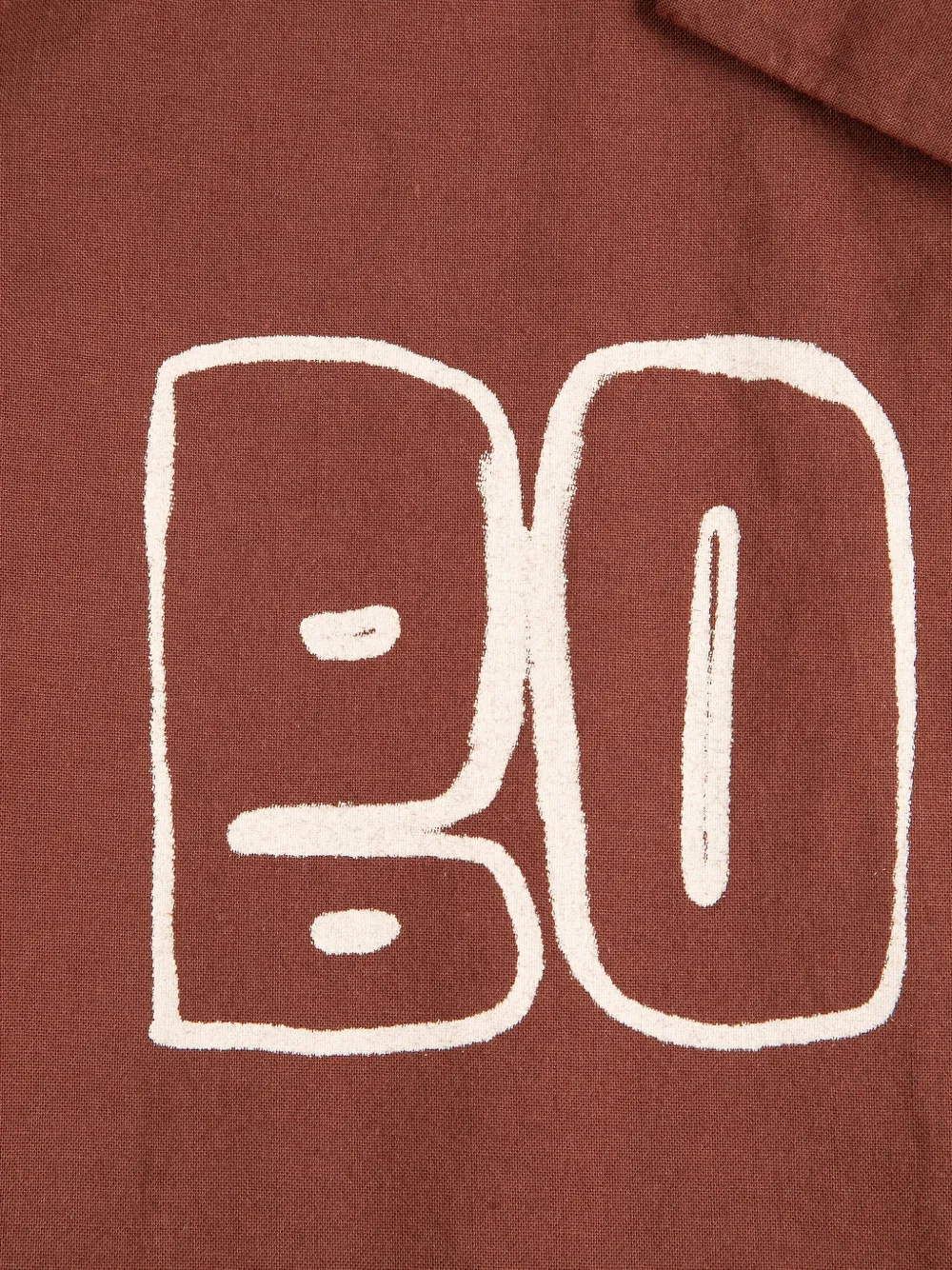 Bobo Choses Shirt met knopen Bruin