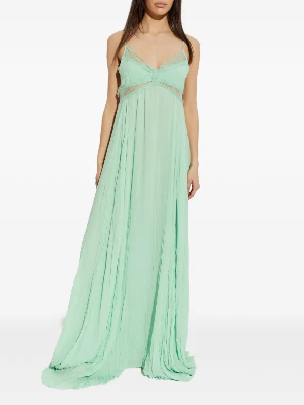 veil with long sleeve dress Veil of Flowers Gown– Teuta Matoshi main image 1