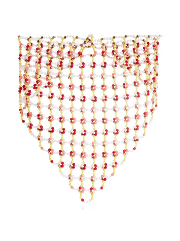 Etro Bead Bandanna in White