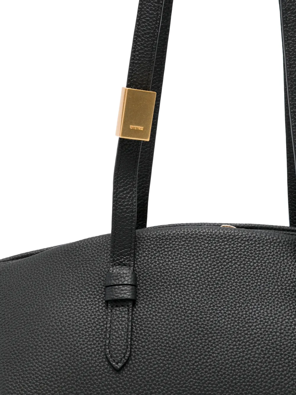  System Top Handle Shoulder Bag - Black 