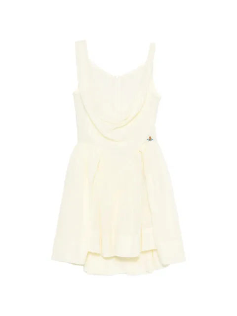 Vivienne Westwood Sunday draped tiered mini dress